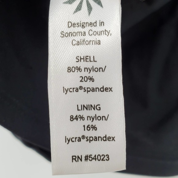 Athleta Twister Tankini Swim Top in Black Size 34 B/C - Picture 4 of 5